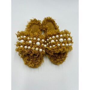 Brand New Cat & Jack Gold/‎ Adeline Sandals For Girls Size 13